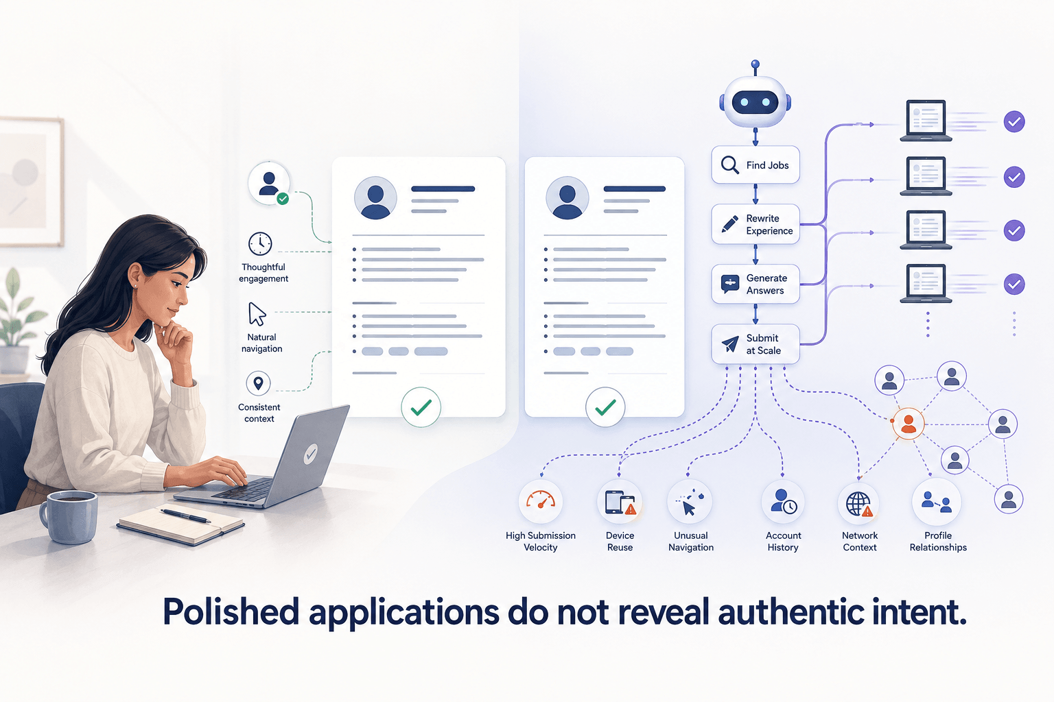A polished application is no longer proof of genuine candidate engagement