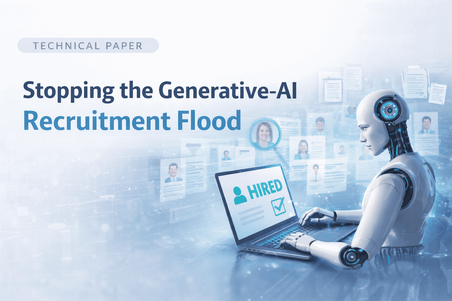 Stopping the Generative-AI Recruitment Flood