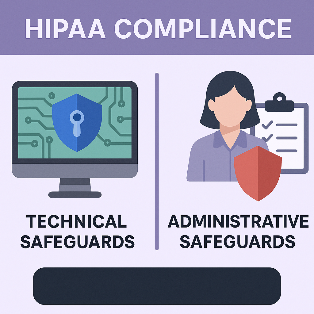 Technical and administrative safeguards diagram