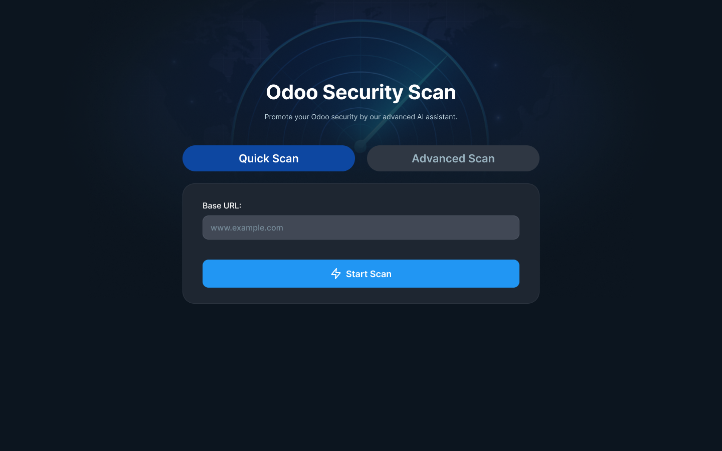 odoo sec scan image