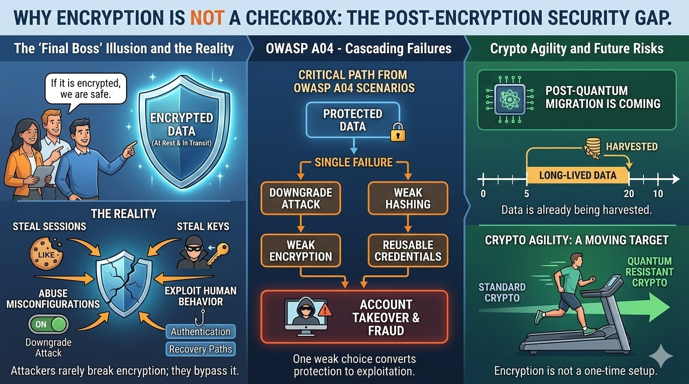 The Gap That Still Exists After Encryption