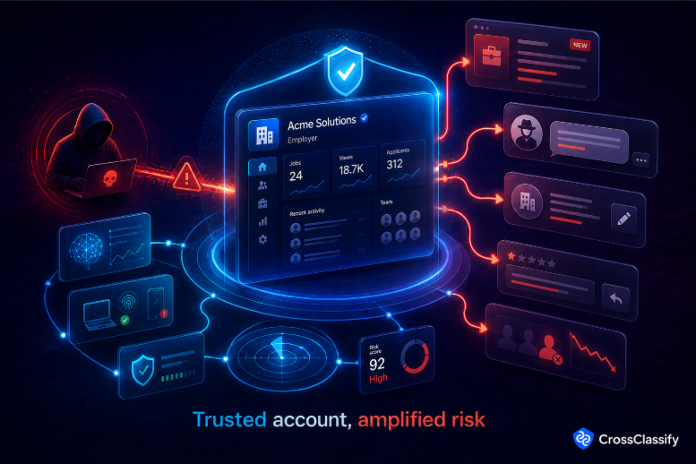 Glassdoor Employer Account Takeover Protection for Recruitment Trust