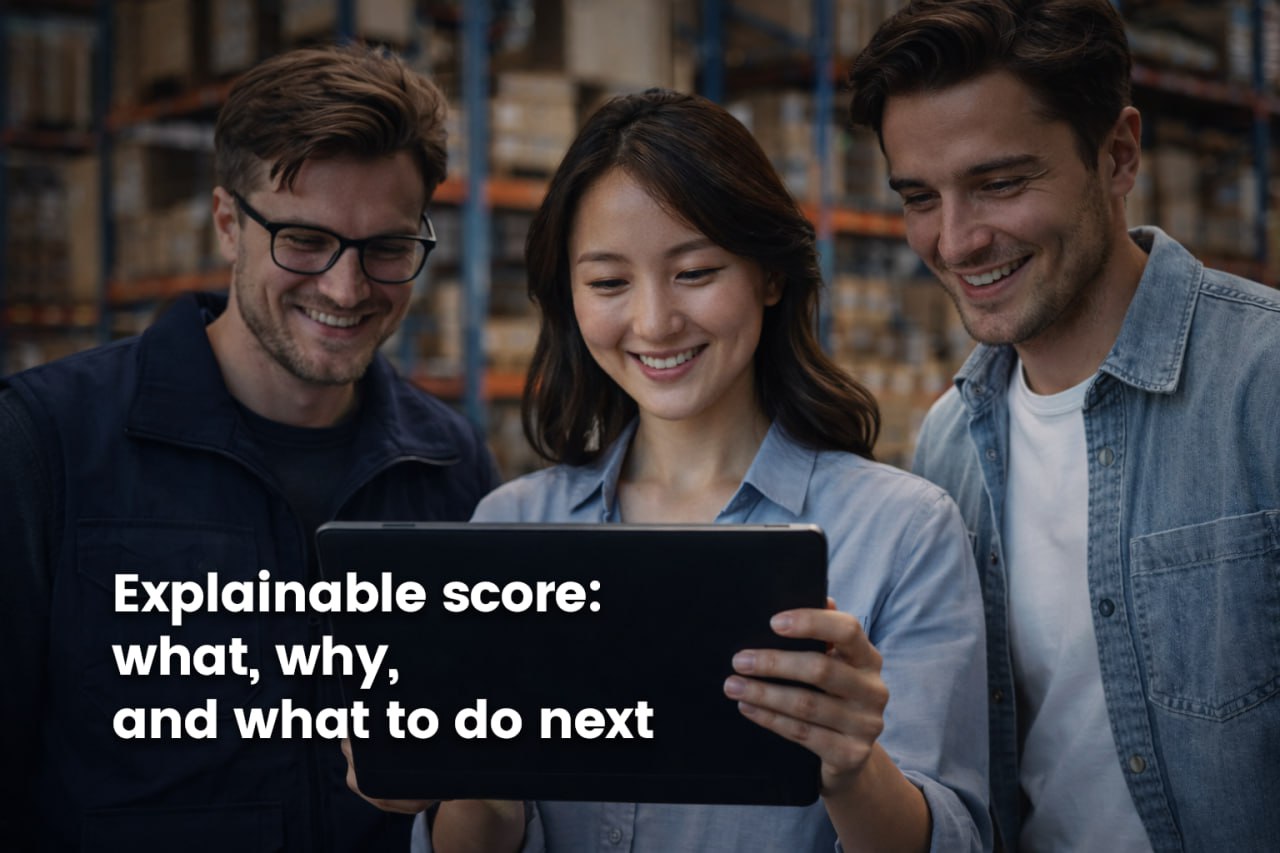 Explainable Risk Scoring and Operational Control