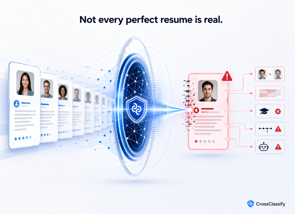 The Smart Resume Fraud Detection Engine for Indeed Style Candidate Screening